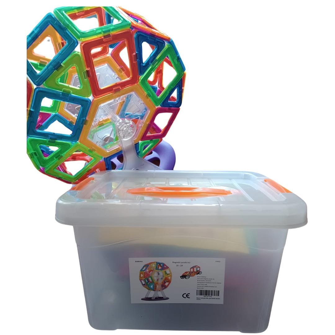 Bloques Construcción Niños Construcciones Magnéticas. Juego Imanes Niños Piezas Magnéticas Niños Azulejos Magnéticos Juguetes Niños a Partir de 3 Años. Juegos Infantiles Educativos