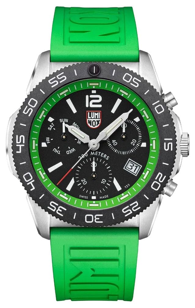 Luminox Men Black Dial Green Rubber Band Ronda Z60 Analog Watch, Green Band (B0B3F6HQCF) Amazon Price History, Amazon Price Tracker