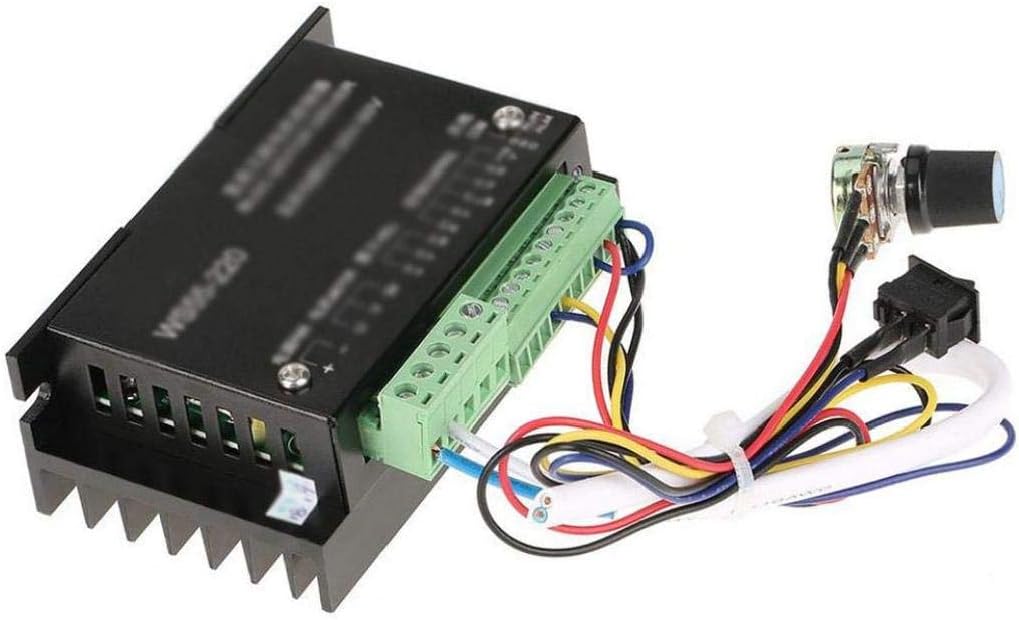 Brushless Spindle BLDC Motor Drive CNC Controller Board 3 Phase 50V 600W Brushless Spindle DC Motor Controller WS55-220S for CNC Equipment
