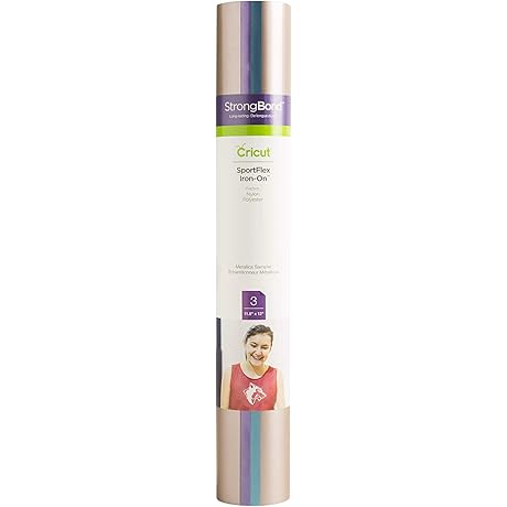 Cricut SportFlex Iron On Vinyl | DIY Clothing and Accessories | 12"...