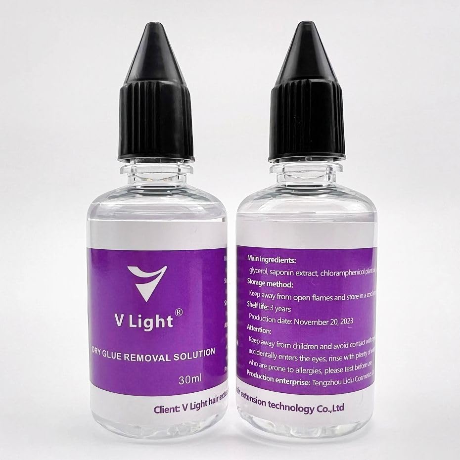 AURA Monaco | V-Light Hair Extensions Removal Solution : élimination facile, douce et rapide des extensions de cheveux UV en quelques secondes – Sûr, indolore, facile à appliquer