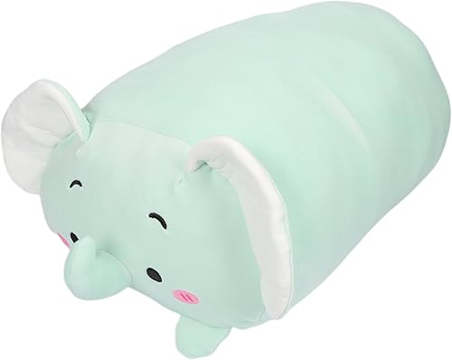 Miniatura 1 de TemBe Bonita almohada de peluche de elefante grande de 23.6 pulgadas, muy suave, juguete para abrazar, regalos para ropa de cama, almohada linda