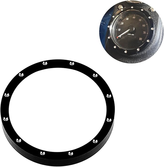 Amazon.co.jp HDBUBALUS Speedometer Trim Gauge Ring Cover for Harley Sportster 883 1200 Dyna