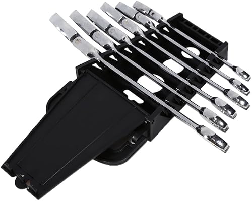 Miniatura 8 de Raguso Llave combinada de trinquete, herramienta de reparación de mano, llave de vaso IS llave de trinquete Juego de llaves de trinquete SAEmétricas