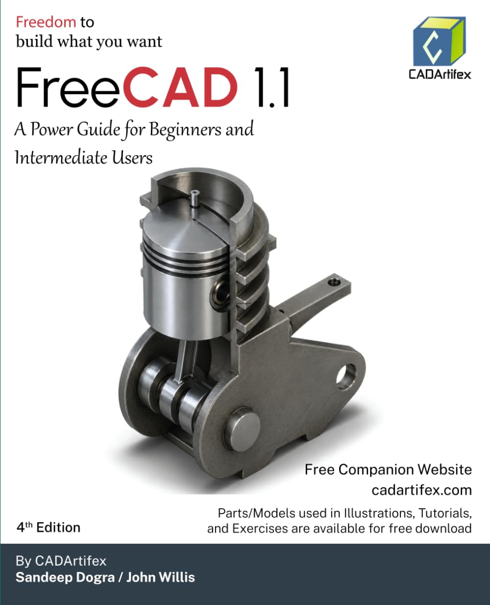 FreeCAD 1.1: A Power Guide for Beginners and Intermediate Users: Colored