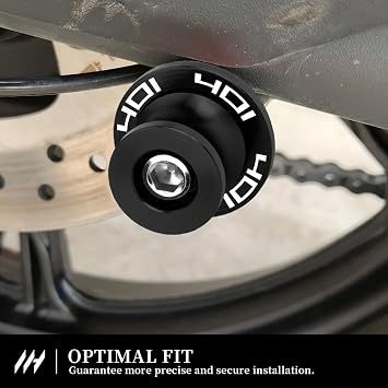 M10 Swing Arm Slider for Svartpilen 401 2015-2024 Vitpilen 401 2016-2024 Robust Swing Arm Protector for Long Lasting Performance Svartpilen 401 Accessories (Black)