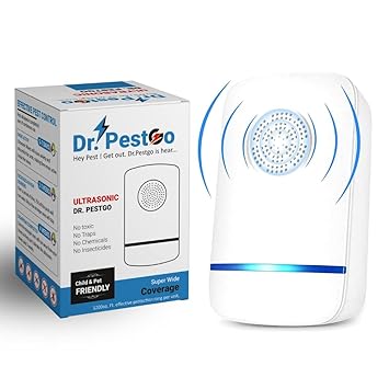 SELLINGZON Ultrasonic Pest Repeller, Bug zapper Indoor Plug Pest Control, Mosquito Repellent, Electronic Pest Control for Mosquito, Mice, Rat, Etc. For Home, Office, Warehouse, Hotel (EFFECTIVE 100X)
