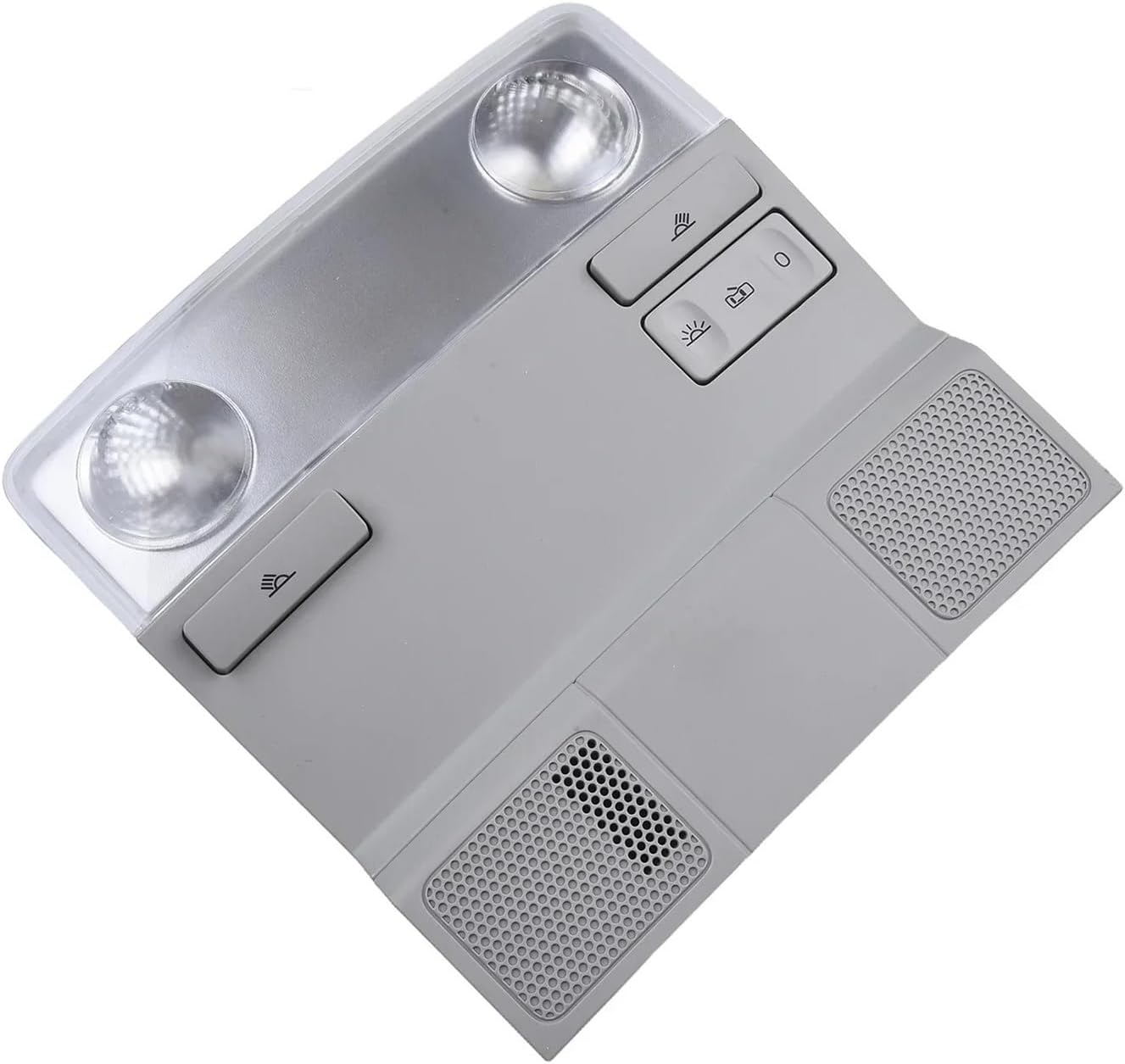 Overhead Console Light Car Interior Roof Reading Ceiling Light Fit For Golf Fit For Passat 1K0947105P Gray Fit For Golf Plus 2005-2014 Sunroof switch console