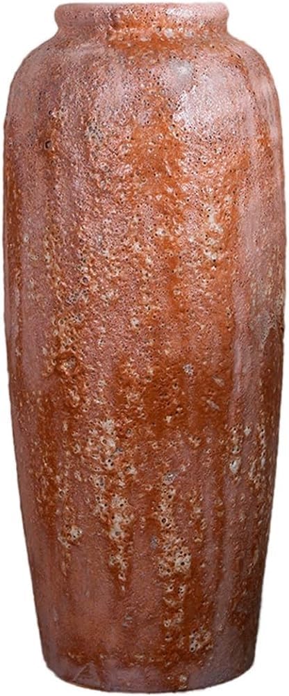 Vase Desktop Ceramic Floor Standing Fresh Flowers Dried Flower Decorations(W29 X H65cm)