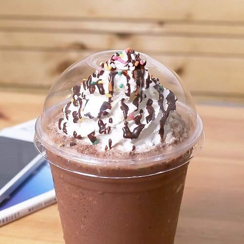 Miniatura 4 de Karat C-KDL626U Tapas domo PET de 3.858 in (caja de 1000)