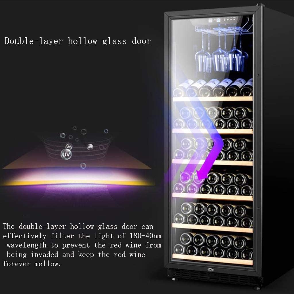 Wine Cooler- Free-standing Frost Free Compressor Wine Refrigerator For White And Red Wines With Digital Memory Temperature Control