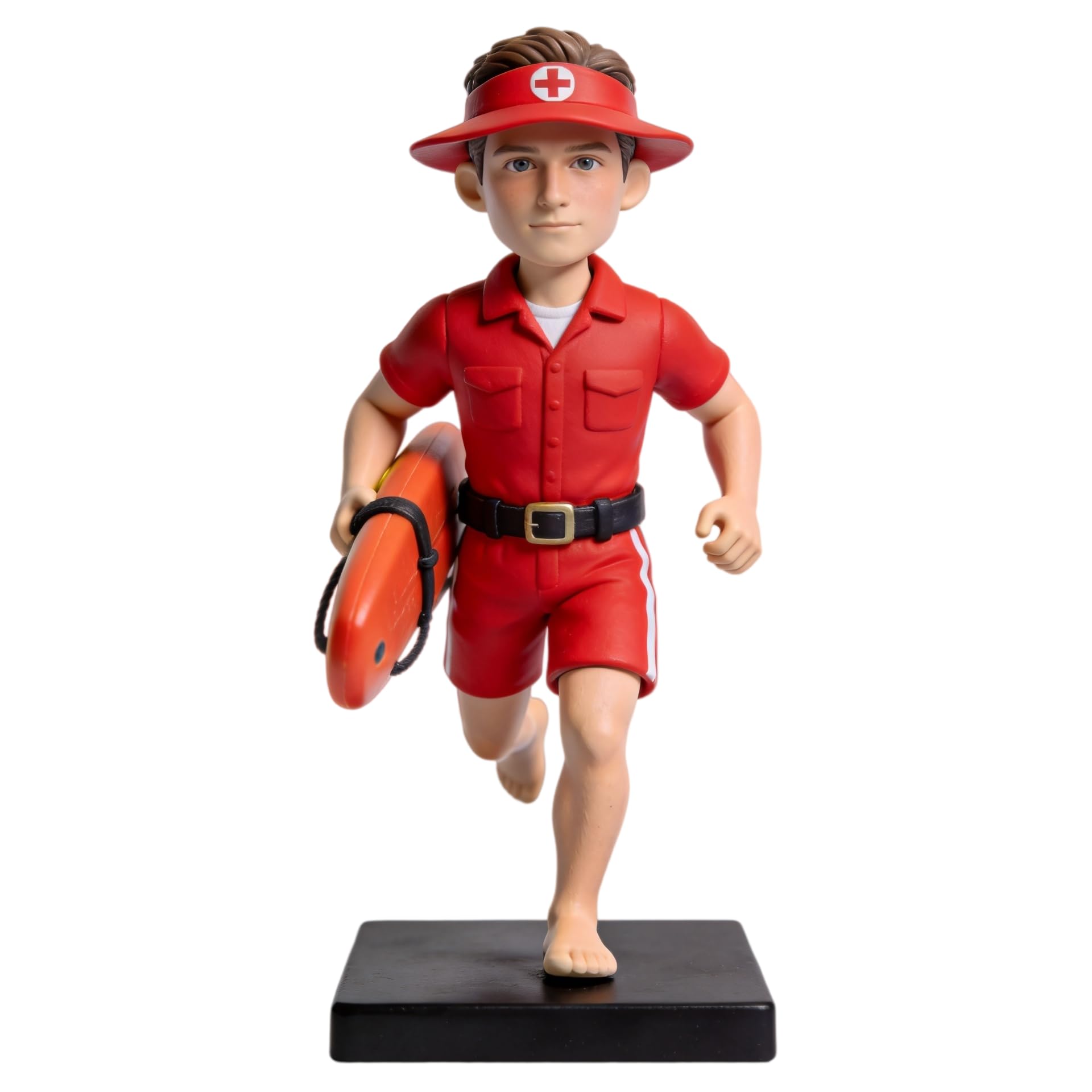 Bobblehead - Figura 3D personalizada de la foto, hecha a mano de arcilla polivinílica de cuerpo completo, figura de cabeza de bobblehead personalizada regalo para cumpleaños, jubilación