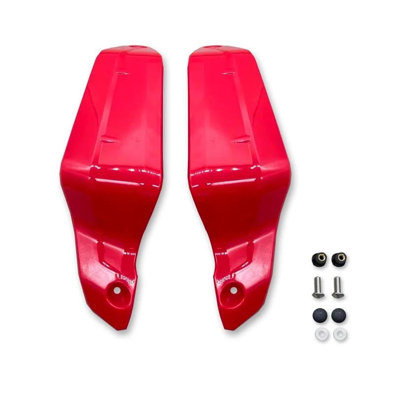XGSUZNE Handguard Protective Motorcycle Handguards Handle Bar Hand Guard Shield Protector For H&onda CRF1100L Africa Twin Adventure Sports 2020-2024 X-ADV750 Handlebar Handguards(RED)