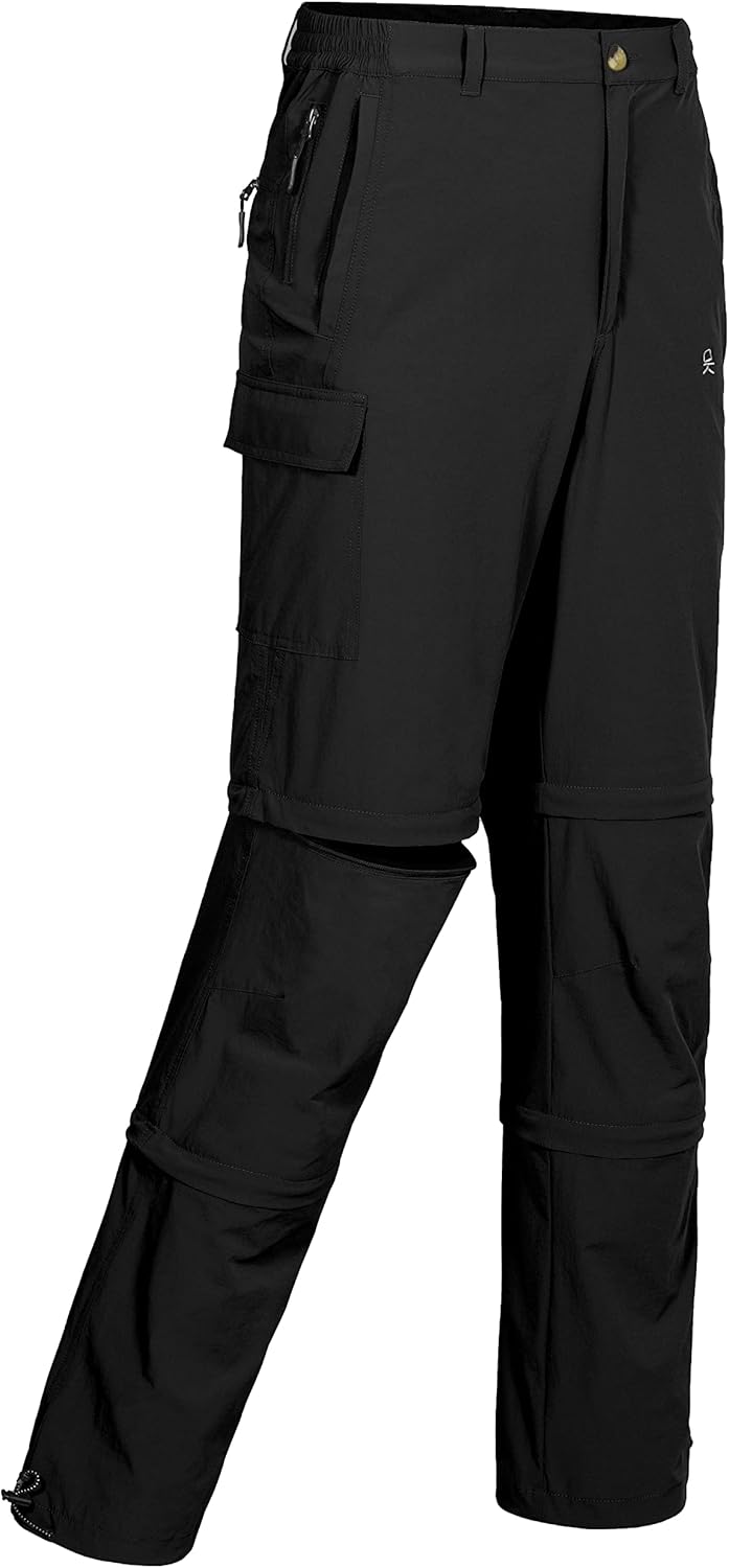 Little Donkey Andy Men's Stretch Convertible Pants, Zip-Off Quick-Dry Hiking Pants, UV Protection, Lightweight : Clothing, Shoes & Jewelry