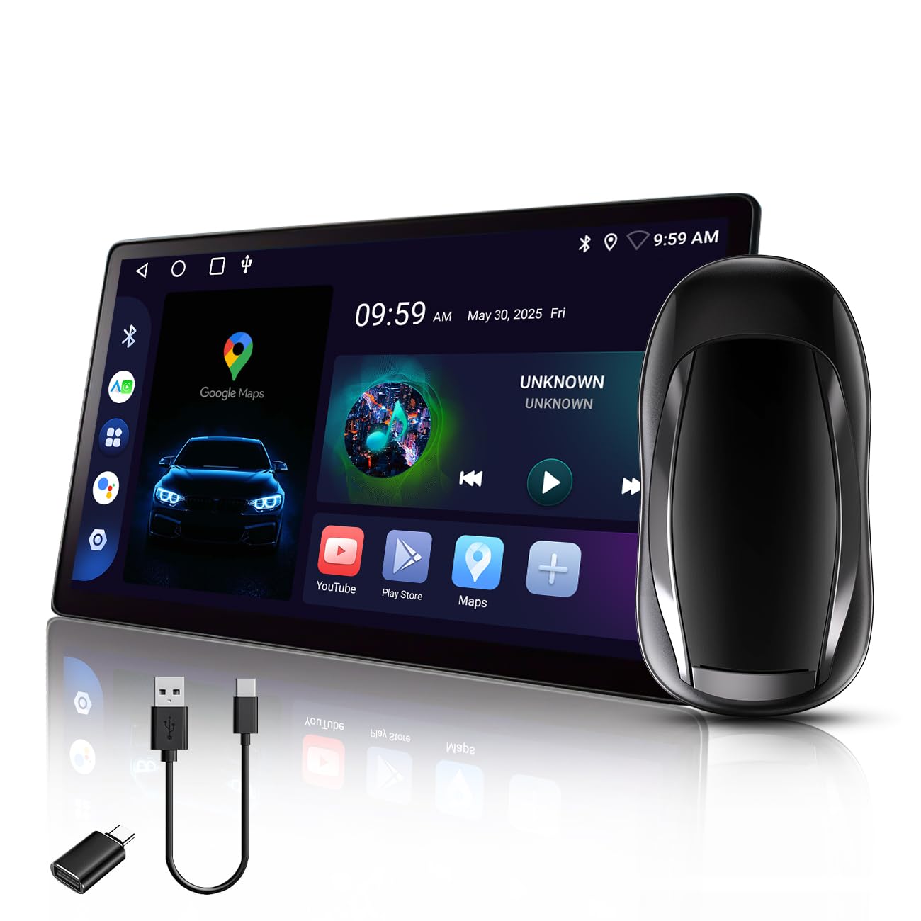 アクセサリー YolanAuto CarPlay AI Box 128GB Amazon.co.jp: YolanAuto CarPlay AI Box（QCM6125チップ、8コア