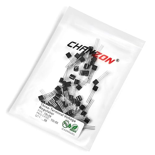 Miniatura 60 de Chanzon TL431 TO-92 Regulador de voltaje ajustable positivo IC, regulador positivo de tres terminales para administración de energía