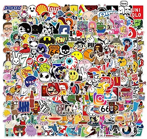 Lot De 200 Autocollants Memes - Vinyle Imperméable - Pour Ordinateur, Bouteille, Skate, Voiture - Cadeau Fun Ado