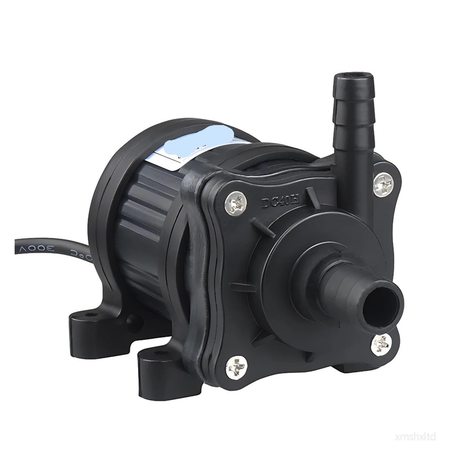 Pequeña bomba de circulación de temperatura silenciosa refrigerada por agua flujo DC12/24V: Motor sin escobillas 360/450 L/H(24110s)