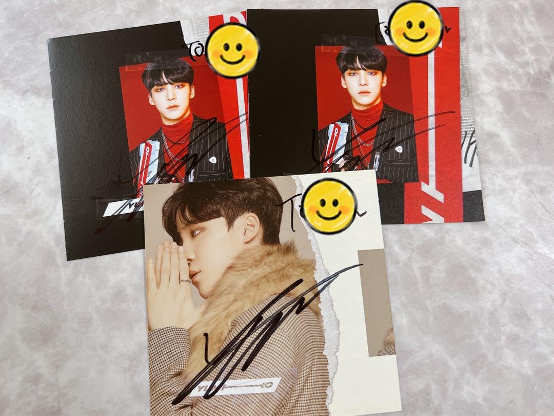 Amazon.co.jp: ATEEZ 直筆 サイン アルバム ユノ YUNHO : おもちゃ