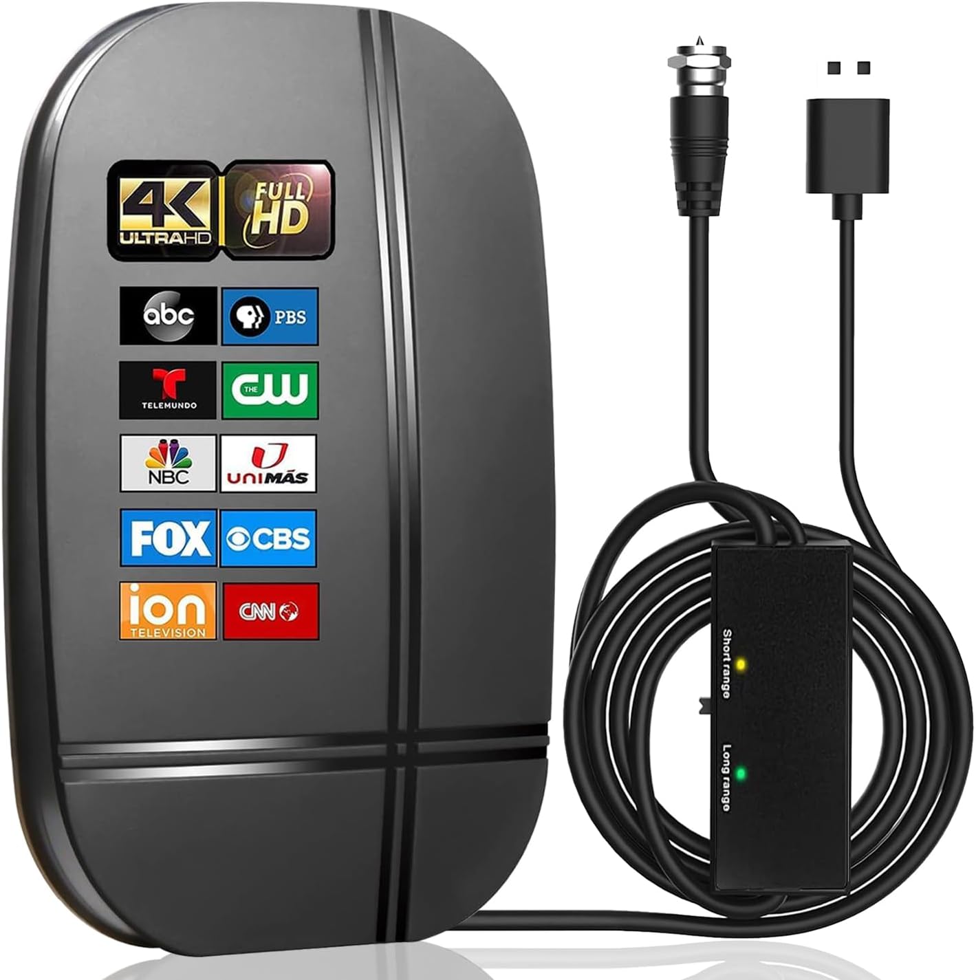 TV Antenna Indoor - 4K/1080p HD Digital Antenna