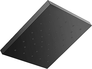 Faucet 52161-BL25 H2Oknietic Single Setting UltraSoak Shower Head, 2.5 GPM Water Flow, Matte Black