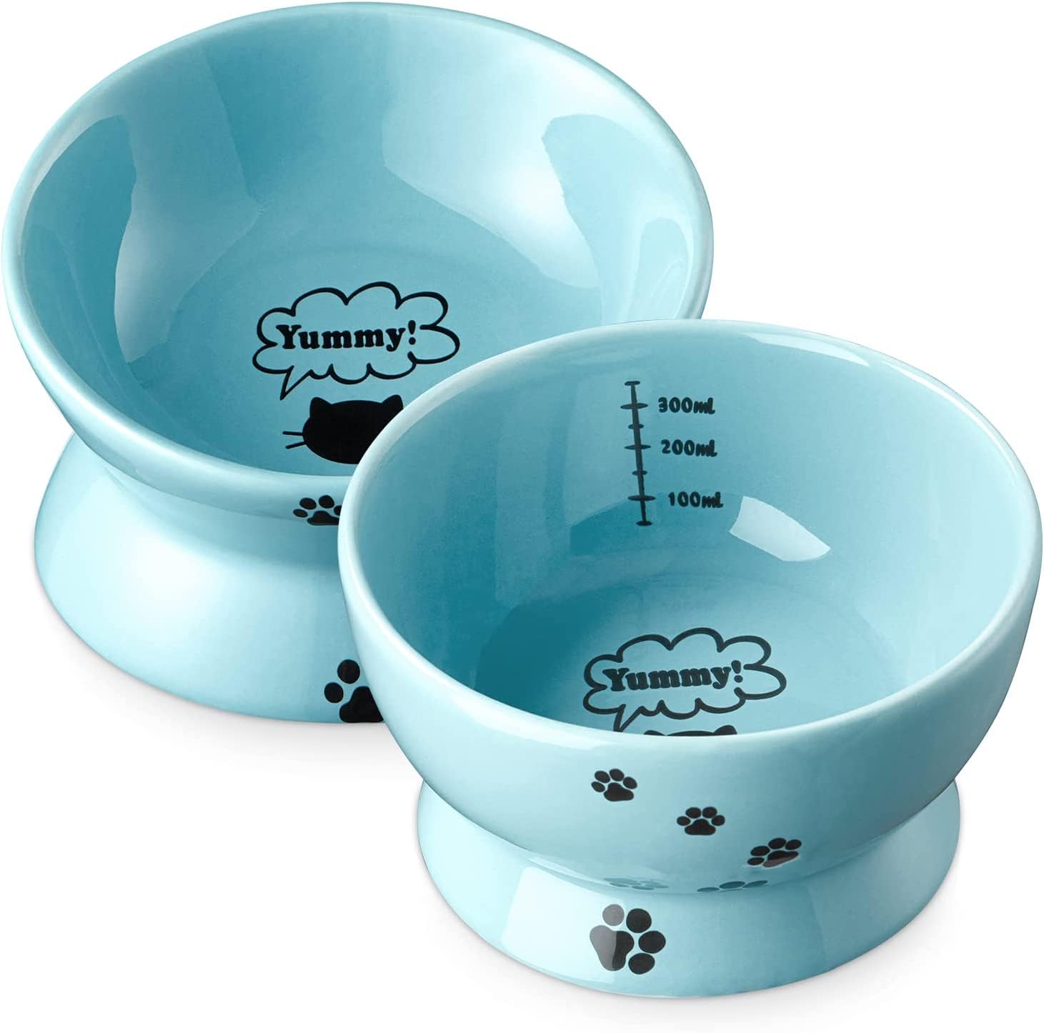 See full amazon price history chart for KUTKUT Set of 2 Pcs Elevated Small Dog & Cat Food and Water Bowl Set, Tilted Elevated Cat Food Bowls No Spill, Ceramic Cat Food Feeder Bowl Collection, Pet Bowl for Flat-Faced Cats and Small Dogs KUTKUT Set of 2 Pcs Elevated Small Dog & Cat Food and Water Bowl Set, Tilted Elevated Cat Food Bowls No Spill, Ceramic Cat Food Feeder Bowl Collection, Pet Bowl for Flat-Faced Cats and Small Dogs (B0C7L6V3FZ) Amazon Price History, Amazon Price Tracker
