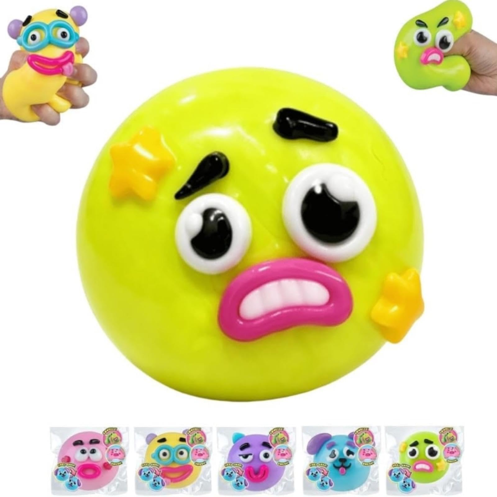 NEW Smushers Squishy-Curiosities Smushers Dog Face Swap Squishy,Soft Slow Rising Stress Relief for Stress & Anxiety Relief, Cute Dog Face Sensory Fidget for Adults Anxiety Relief