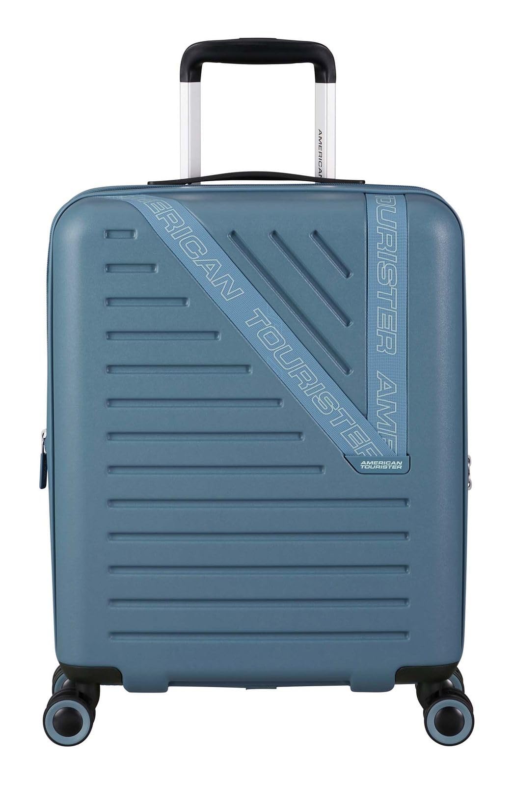 American Tourister Dynabelt Spinner 55/20 Exp TSA S Rainstorm Blue