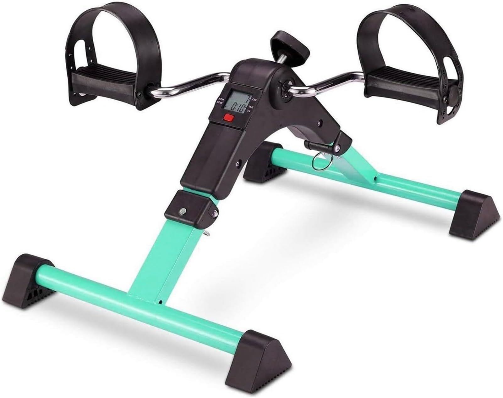 Bicicleta estática portátil con Pedales eléctricos, ejercitador de Pedales para Debajo del Escritorio, máquina de Ejercicios de rehabilitación para Interiores para ejerc