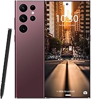 Echoamo C24 Ultra 5G Unlocked Phone Pink: 8GB+256GB, Android 14, 6800mAh Battery, 6.8" HD+ Display, Dual SIM