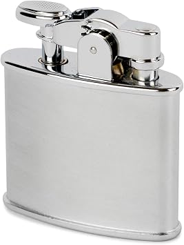 Ronson Oil Lighter Standard with Logo Sticker, Made in Japan
