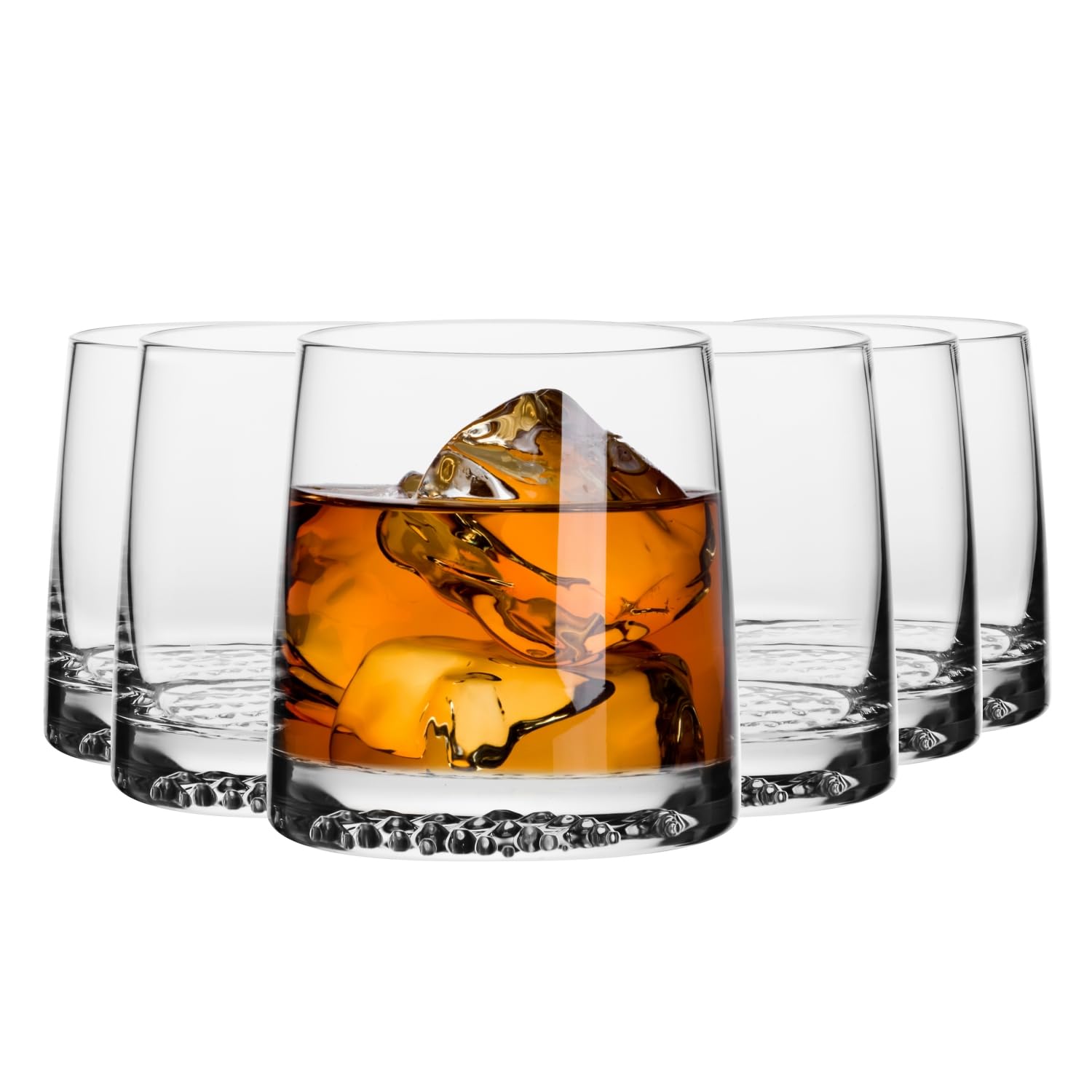Krosno Whisky Glasses Set of 6 12 5 oz Fjord Collection Drinking Glasses Cocktail Glasses Gift Box Home
