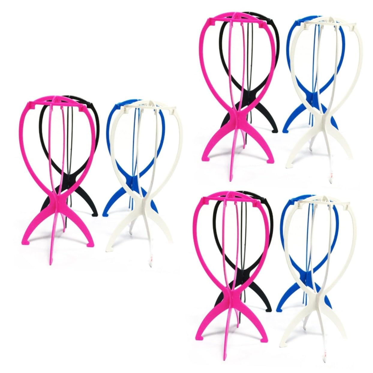 12 Pz Supporto Parrucca Accessori Pettine Barba In Legno Rossetto Supporto In Legno Rosa Fiocchi Specchio Cinese Piccolo Rotondo Portabottiglie Supporto Chiodo Charms Stoccaggio