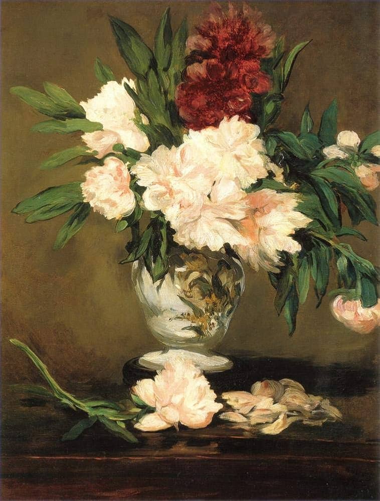 イタリア製 花瓶の花 絵画 イタリア製 花瓶の花 絵画 0260415-1.jpg