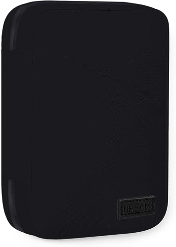 Portatarjetas para pasaporte familiar, portatarjetas de cuero impermeable portátil, Organizador Electrónico-B-NEGRO, Casual