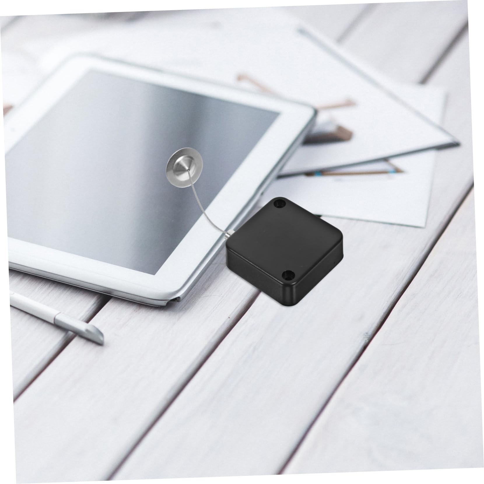 NULYLU 1 Set Anti-Theft Pull Box Telescopic Cable Anti Theft Wire Holder Retractable Cable Anti Theft Cable Case Retractable Anti Theft Wire Case Cable Holder Anti Theft Steel Wire