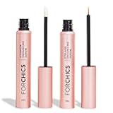 Lash & Brow Growth Bundle – Hormone-Free Enhancer for Longer Lashes & Fuller Brows – Vegan, Natural & Gentle Serum Duo for 24/7 Nourishment & Strengthening [2x 0.10 fl. oz / 3ml]