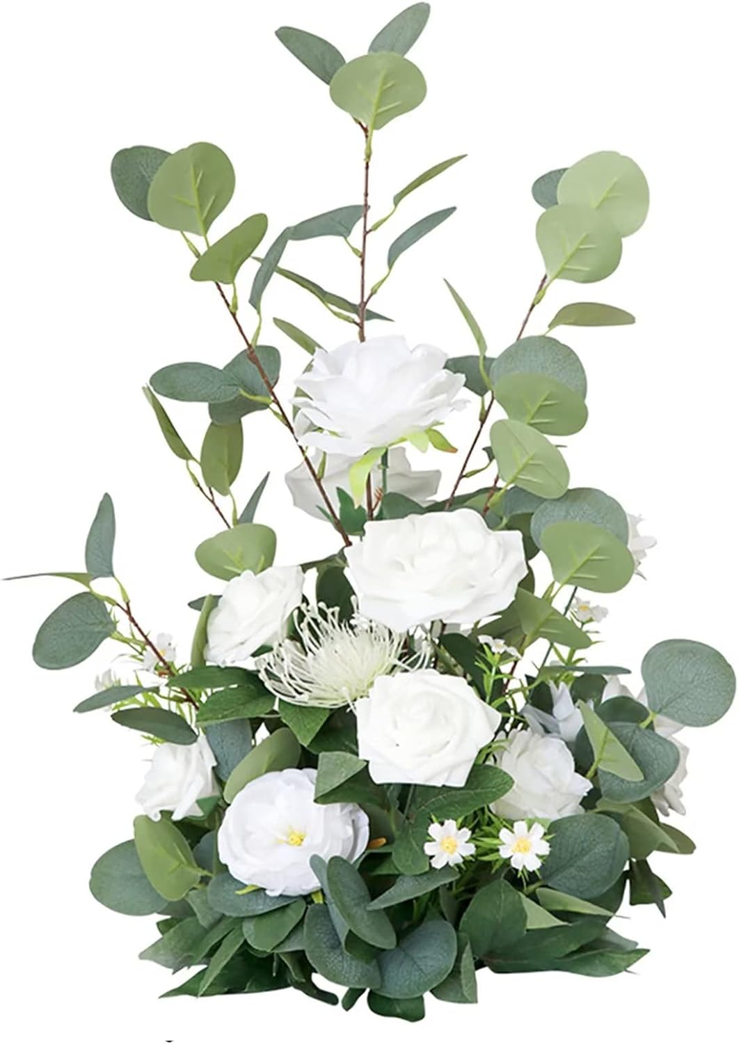 Emivery FreeStanding Artificial Flower Arrangement for
