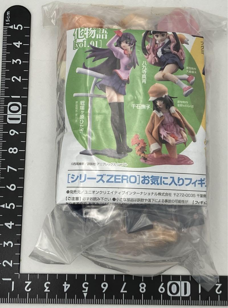 海洋堂カプセルフィギュア 化物語 全3種 戦場ヶ原ひたぎ 八九寺