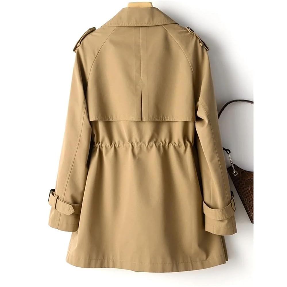 Amazon.com: Ffnkrnfi Women's Spring Trench Coat - Double Amazon.com: Ffnkrnfi Women's Spring Trench Coat - Double