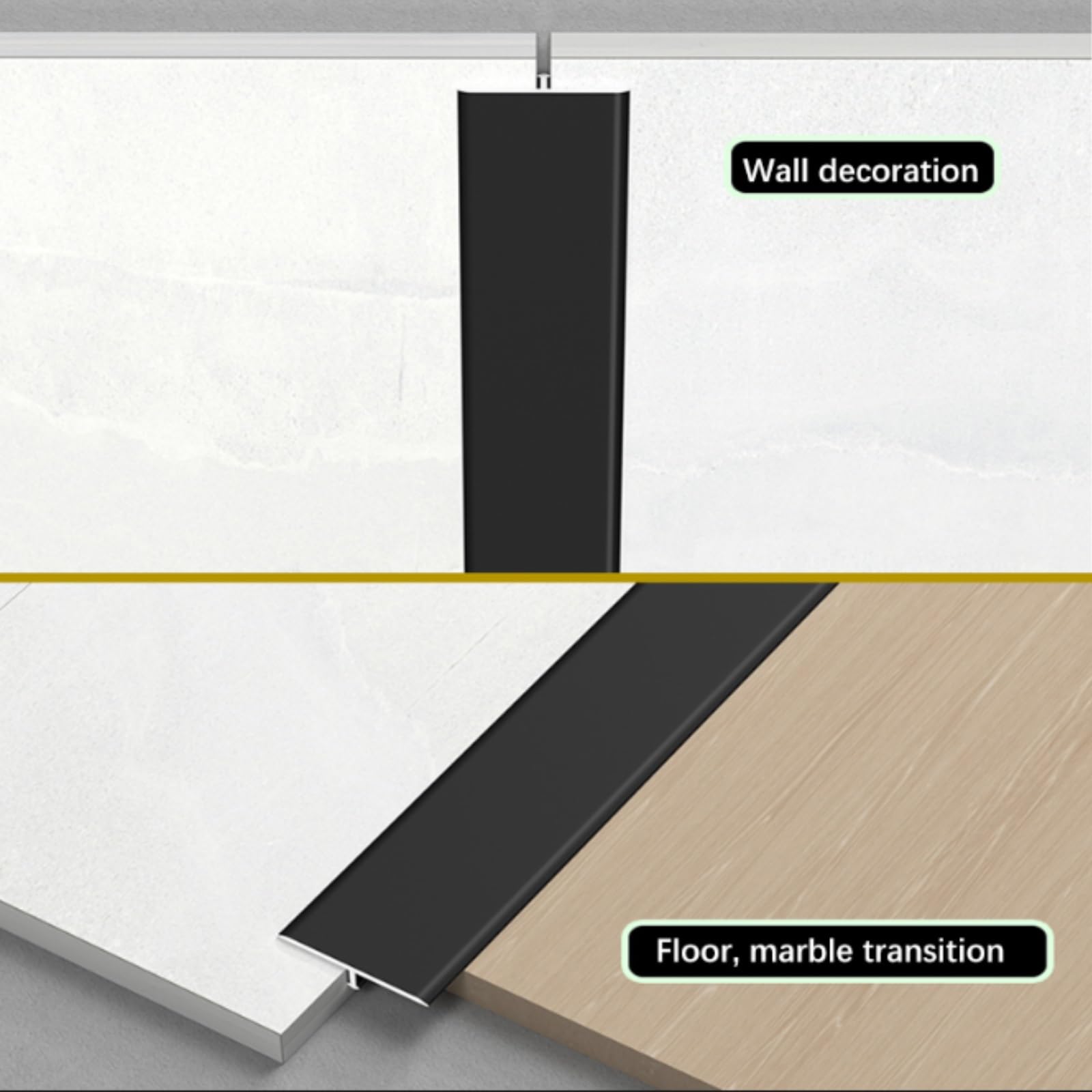 Transición Para Suelos Tiras De Transición Para Pisos En T, Tiras De Transición Para Pisos Laminados, Riel De Compensación Plano, Cubrecantos Embellecedor, Riel Sin Juntas Para Acabados(Red,90cmx2cm)