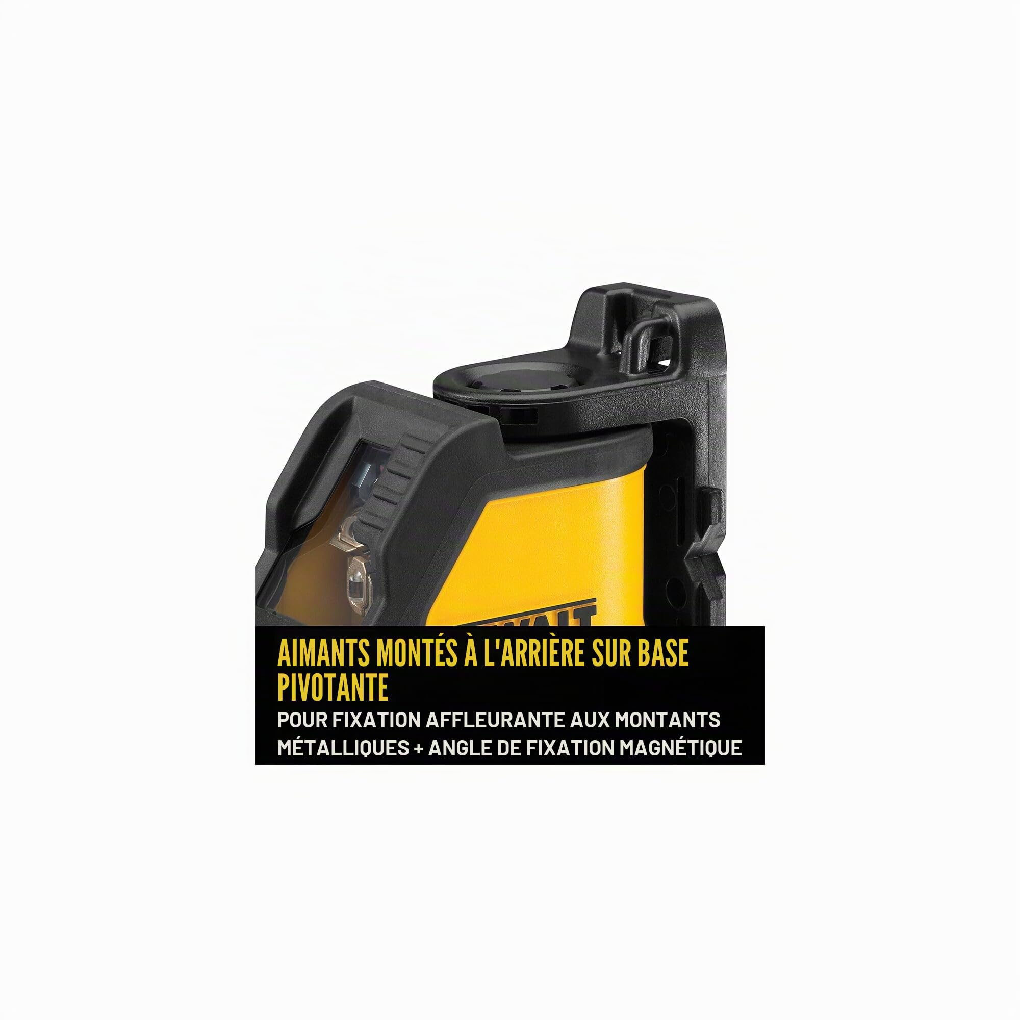 Dewalt DW088KTRI-XJ Laser en croix Faisceau Rouge avec Trépied, Jaune
