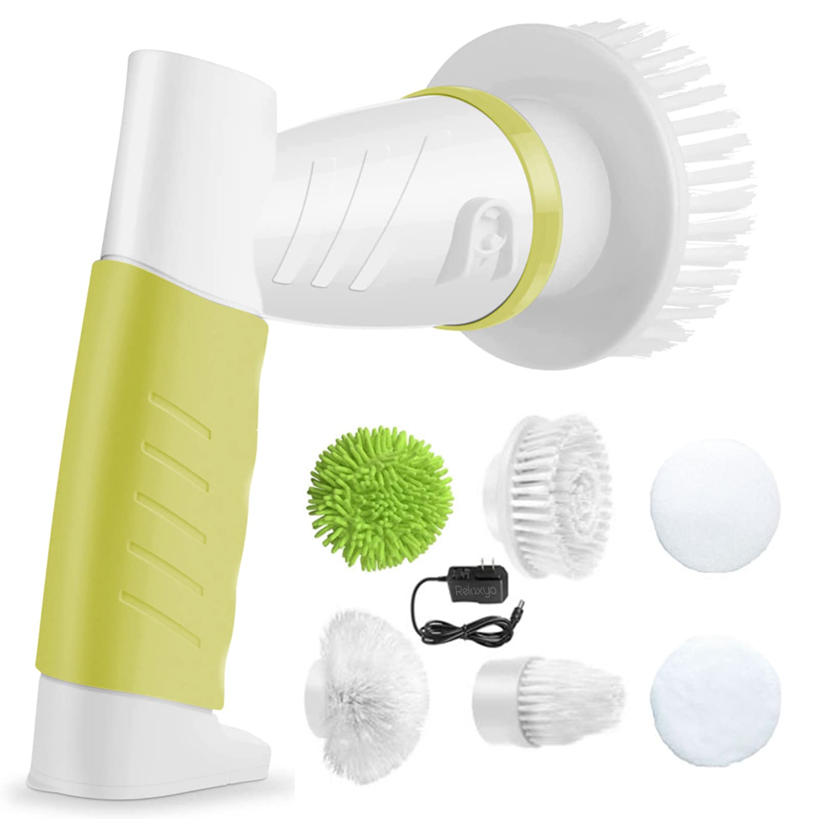 Buy Electric Spin Scrubber for Bathroom Bathtub, Relaxyo Cordless