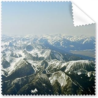 Snow Winter Mountains Forest Outdoor Sky Cleaning Cloth Phone Screen Glasses Cleaner 5pcs