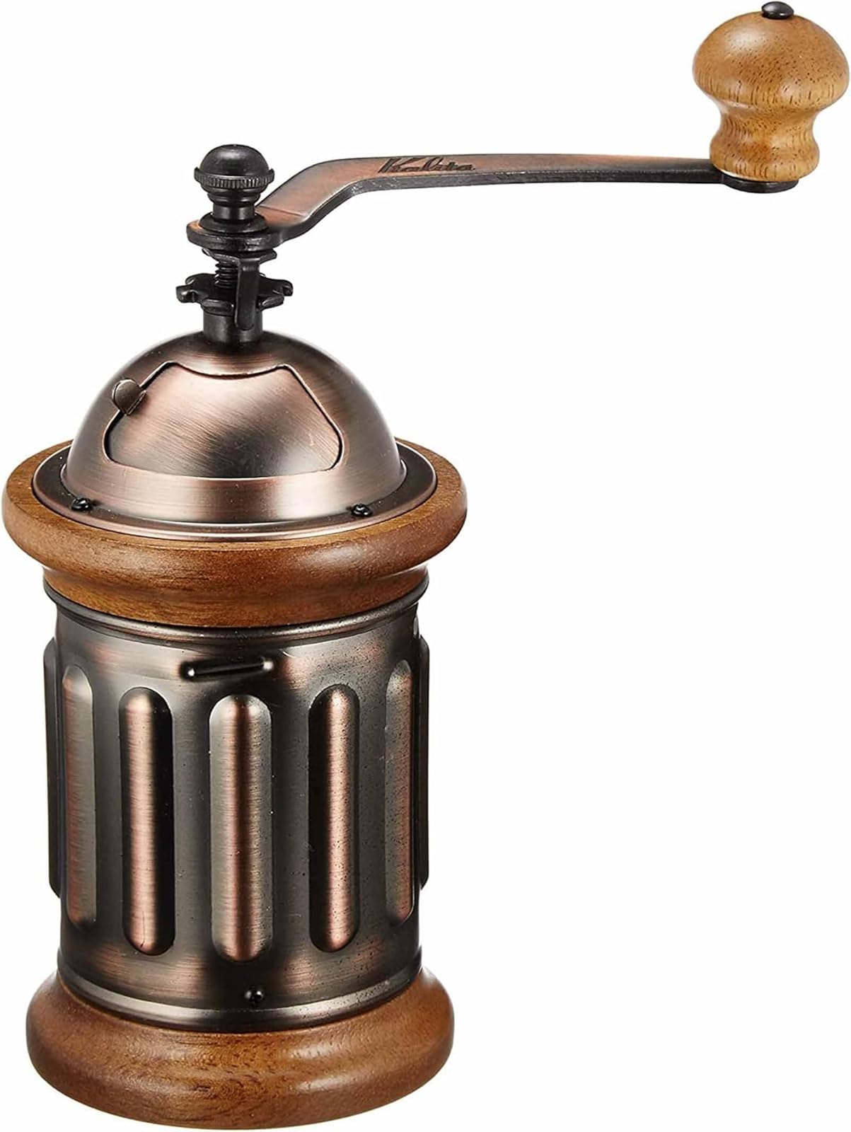 Amazon｜【バリスタ多数使用】 カリタ Kalita コーヒーミル 木製 粒度
