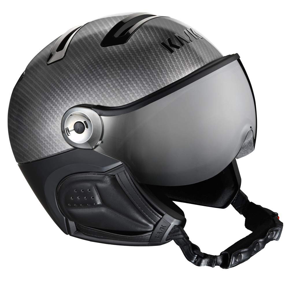 【値下げ交渉可】KASK スキー用ヘルメット オレンジレンズ ZK-540 フルフェイスヘルメット（オレンジ）SG公認 公道走行可