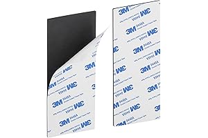5.9 x 2.35 Inch Magnetic Strips with 3M Strong Adhesive Backing