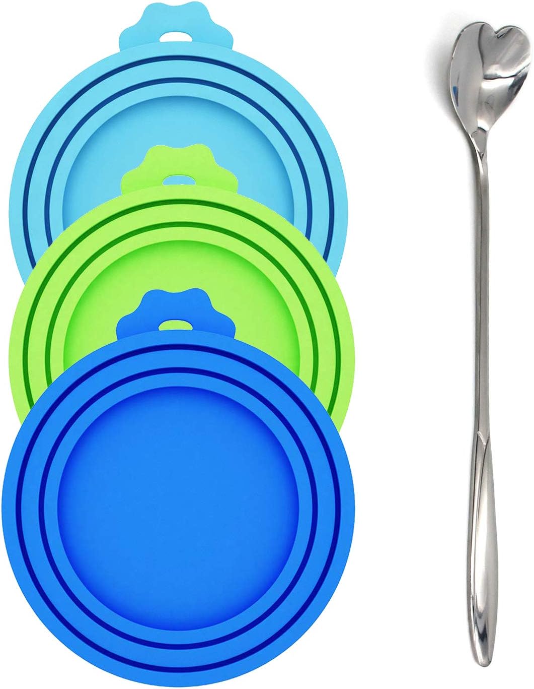 Petmate Kitty Kaps Pet Food Can Topper (Colors May Vary) Pet Food Storage