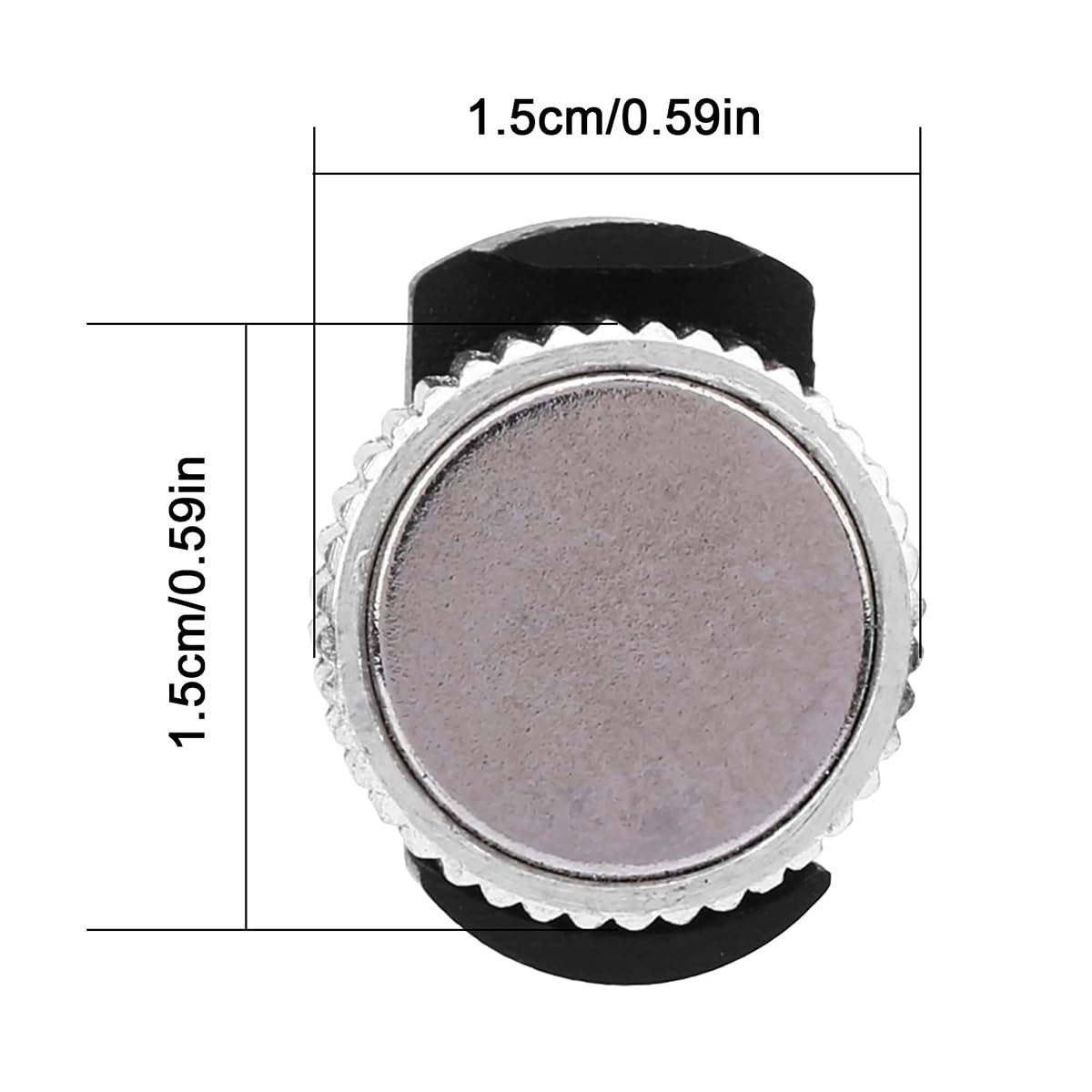 Sarini Lot de 2 Aimants Universels pour Compteur de Vitesse de Vélo, Accessoire de Cyclisme