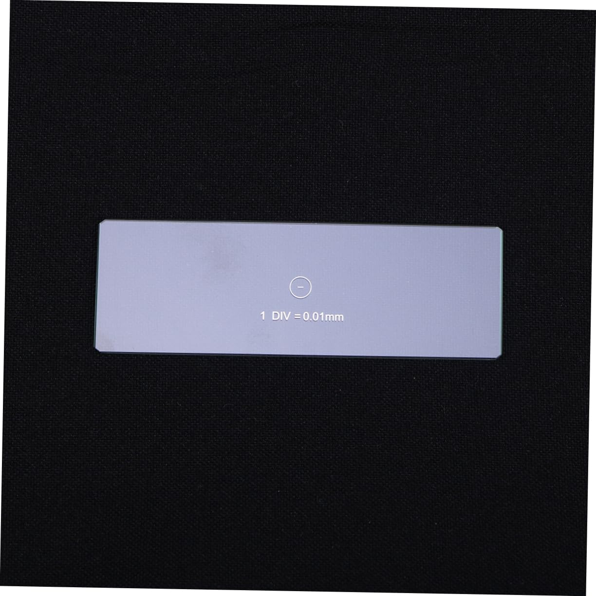 KICHOUSE Professional 0.01mm Stage Micrometer for Microscope Slide Calibration Accessory